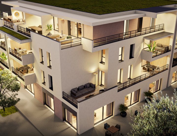 vue perspective nuit - AR N°4